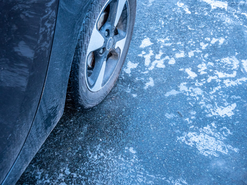Black Ice Accident